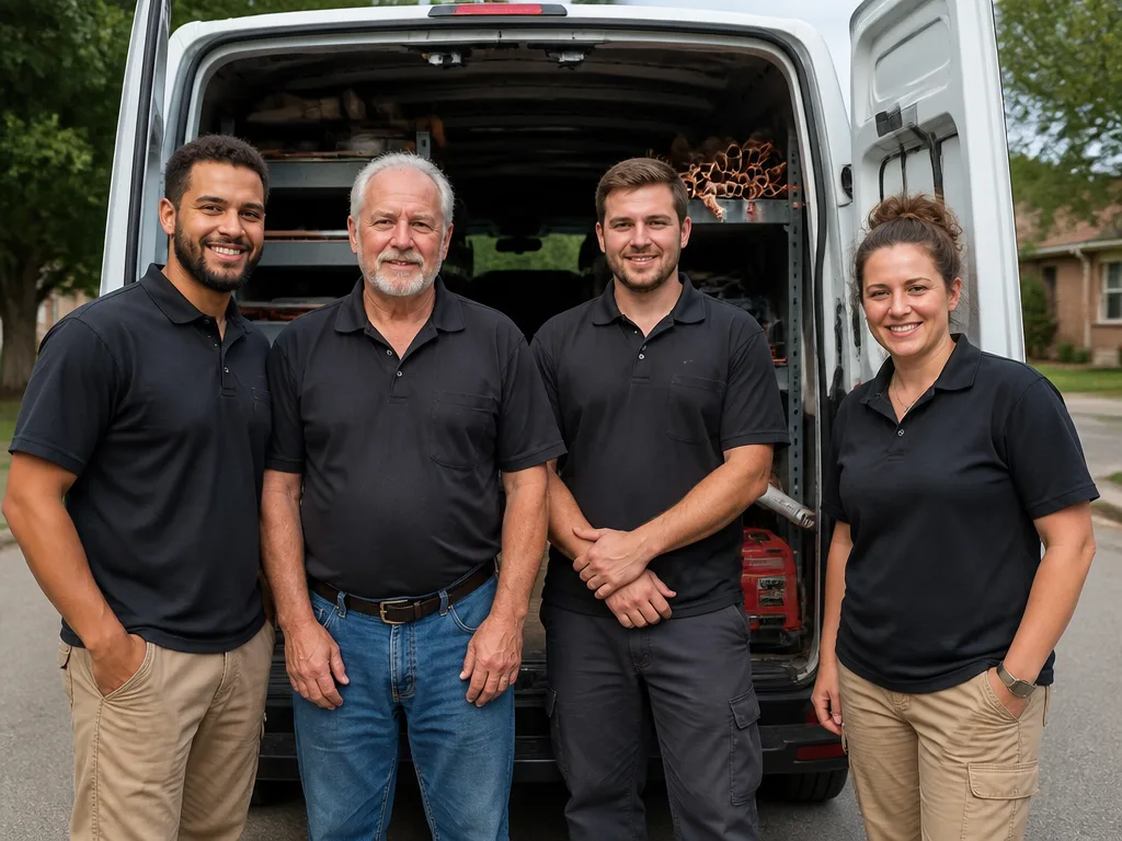 Kentucky Gas Line Repair team