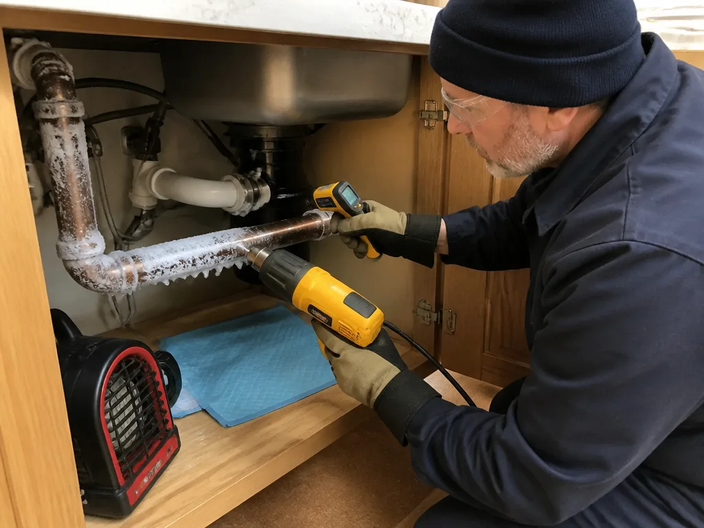 Frozen Pipe Repair