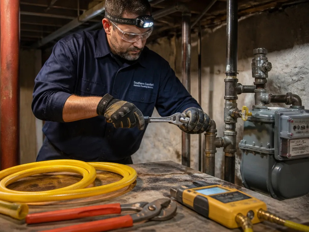 Gas Line Repair
