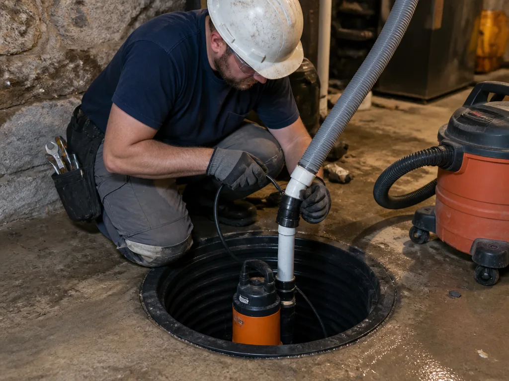 Sump Pump Installation